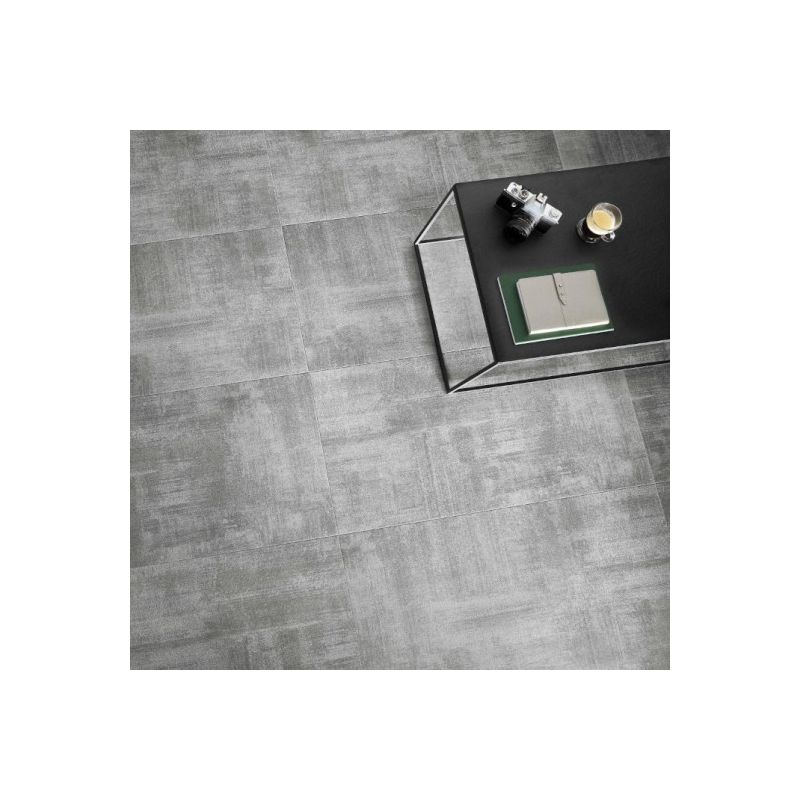 Panele winylowe Arbiton Amaron Forma Amadora Graphite CAF258 - ciemno szare płytki winylowe